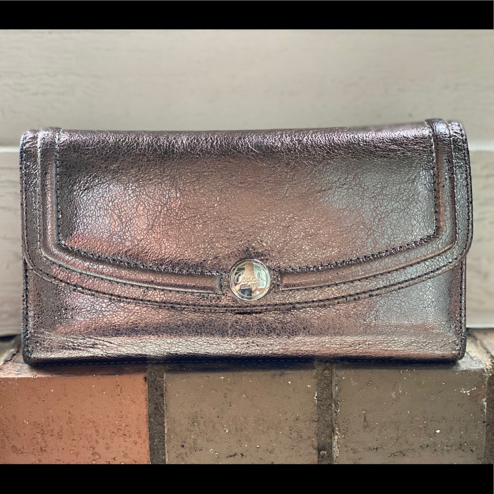 Coach Wallet with Checkbook Register